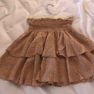 Cute ruffle skirt